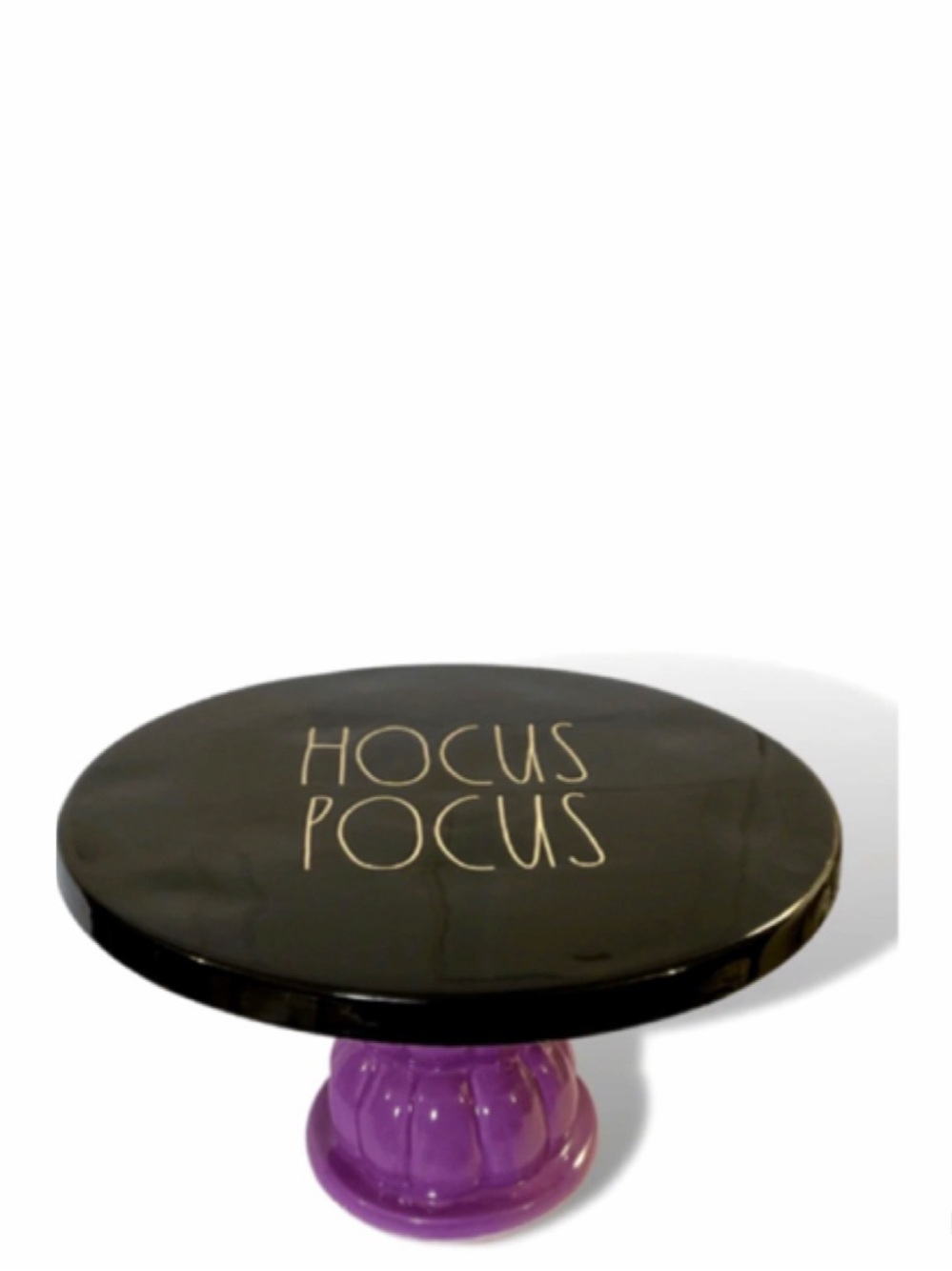 NEW Rae Dunn Halloween Hocus Pocus Cake Stand 🧙🏻